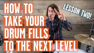 HOW to use ACCENTS in your DRUM FILLS: A Beginners Guide! The '4's and 3's' Concept - Lesson 2!