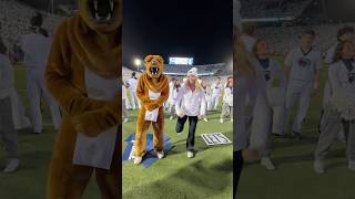 Taught the lion this dance in 2 minutes😂 #shorts #football #college #pennstate #dance #dancevideo