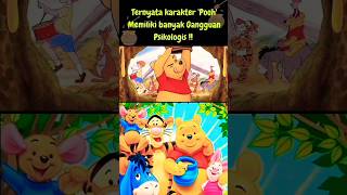 winnie the pooh || pooh mempunyai banyak gangguan mental ?! #viral #cartoon #winniethepooh #shorts