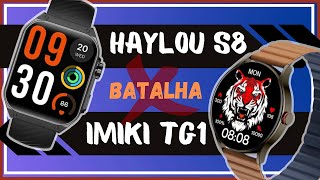 HAYLOU WATCH S8 vs IMIKI TG1 - Smartwatch Comparativo - DUAS EMPRESAS DO GRUPO XIAOMI!