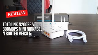 TOTOLINK N200RE V5 300Mbps Mini Wireless N Router Versi 5