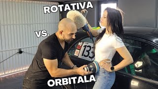 Masina Orbitala vs. Rotativa -  Care Este mai Buna pentru a Face Polish Auto