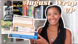 August Wrap Up // I read some  HOT & WILD books 😳