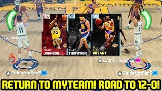 RETURN TO MYTEAM! GODSQUAD ROAD TO PD LARRY JOHNSON! #CALDYMAS NBA 2K19 MYTEAM UNLIMITED