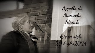 Appello della veggente Manuela Strack - Sievernick 20 luglio 2024