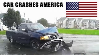 CAR CRASHES IN AMERICA #24 BAD DRIVERS USA, CANADA