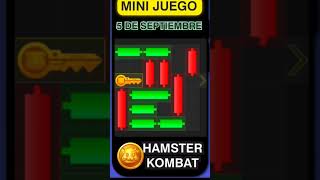 Mini juego 5 de septiembre Hamster Kombat #hamsterkombat #minigames #games #fyp #youtubeshorts