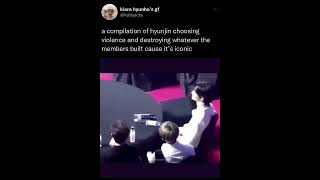 Hyunjin destroying everything 😁 #straykids #skz #hyunjin #hwanghyunjin #kpop #shorts #viral