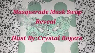 Masquerade Mask Glitter Swap Reveal