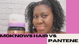 MoKnows Hair Vs. Pantene |Natural Hair|Battle Of The Butters