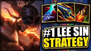 #1 LEE SIN STRATEGY TO CARRY GAMES *GAMEPLAY COMMENTARY*