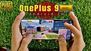 OnePlus 9 Pubg Test Android 14 | FPS, Heating, Screen Recording | OnePlus 9 Graphics Test | PUBGM