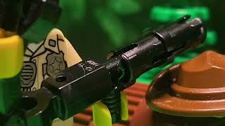 Lego Jurassic Park Clever girl scene-(stop Motion￼)