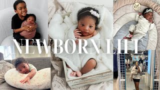 NEWBORN LIFE: factor meals taste test, one month, newborn photos, breastmilk, clothing haul, cooking