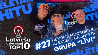 Latviešu dziesmu Top10 I E27 I Grupa “LĪVI”: Henrijs Mucenieks  VS Aleksejs Balinskis