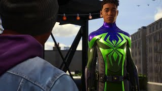 Prowler Spider-Man Reunites with Aaron Davis | Spider-Man 2 NG+ Cutscene (PS5 Slim)