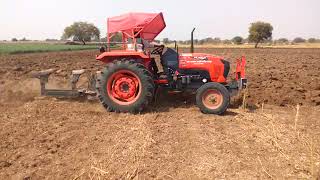 Kubota MU4501 tractor with Plowing Demo | Kubota 45hp tractor demo