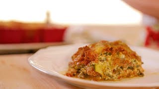 Low Carb Turkey and Zucchini Lasagna