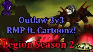 Ω Sativ | Outlaw Rogue Mage Priest 2200 MMR - [7.1] [Legion PvP] - Ft. Cartoonz!