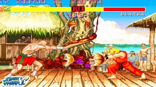 Street Fighter II: Champion Edition{Rainbow Set 2 Sagat}Android Offline Gameplay _Fighter collection