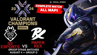 PRX vs G2 - 2024 VCT Champions Seoul - Group Stage - Day 4