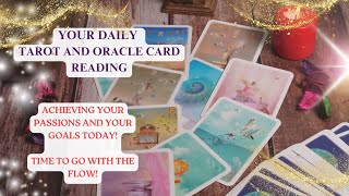 Wednesday 30th Oct 2024. Your achieving 😀👍your goals and passions today. Daily Tarot Reading ✨️