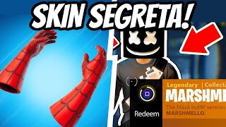 NUOVA SKIN DARK MARSHMELLOW! GUANTI SPIDERMAN! & ALTRI SEGRETI! Fortnite NEWS