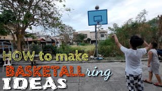 ideas HOW to make basketball ring for your kids 😍