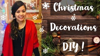 Christmas Decorations DIY with Riana Dkhar | Lol Saah