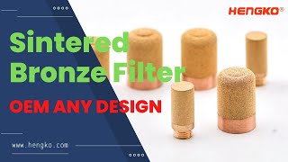 OEM Sintered Bronze Filters Supplier