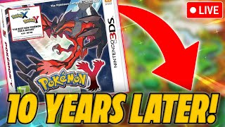 PLAYING POKEMON Y FOR THE FIRST TIME... 10 YEARS LATER!