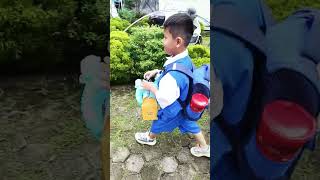 Pulang sekolah#shortvideo #funny#cute #