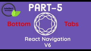 #5 How to set icon and change bottom tabs default style in React Native || Gulsher Khan #navigation6