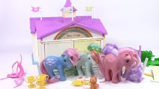 Vintage 1980s My Little Pony Mail Unboxing Video - Show Stable & Ponies - G1 MLP