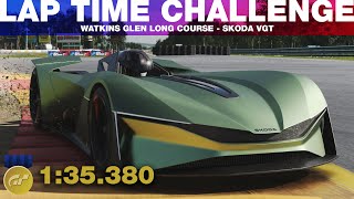 Gran Turismo 7 Lap Time Challenge - Watkins Glen Long Course - Skoda VGT