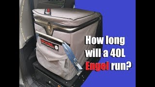 Real world testing: Engel power usage. How many amps does it use?