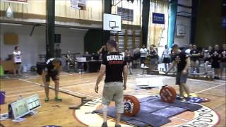 Martin Homola Varnsdorf Cup 2  pokus 340 kg