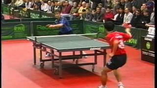 Tischtennis Bundesliga: Slobodan Grujic vs Koji Matsushita Jan 2000