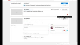 how to upload video on youtube and publish them