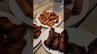 Dinner was good #shortvideo #foodie #fyp #youtubeshorts #ribs #reels #vlog #yummyfood