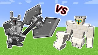 Ferrous Wroughtnaut Vs. Rook in Minecraft