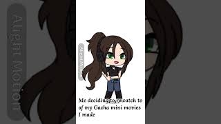 Rewatching old videos be like: | GACHA CLUB (MINI MOVIES) | #shorts #gacha #short