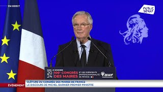 AMF : Michel Barnier annonce une réduction des efforts budgétaires demandés aux collectivités