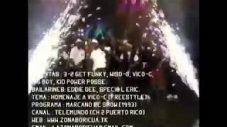 HOMENAJE A VICO C ( FREESTYLE) MARCANO EL SHOW 1993 OFFICIAL VIDEO