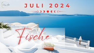 Fische Juli 2024 // Endlich 🙏Viel zu tun, jetzt kommt Bewegung rein🙏🍀🥂