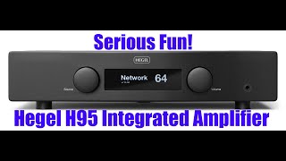 Hegel H95 Amplifier LOVES Magnepan LRS+, KEF LS50 META, and Zu DW6 speakers!