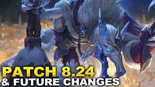 ADC Buffs on the way?! Kalista/Azir abandoned? & Patch 8.24 Changes