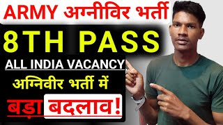 Indian Army अग्निवीर रैली Recruitment 2023 | Agniveer 8th Pass Bharti | Aim Indian Army