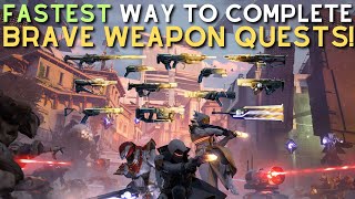 The FASTEST Way to Level & Complete BRAVE Weapon Quests!