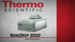 NanoDrop 8000 UV Vis Spectrophotometer